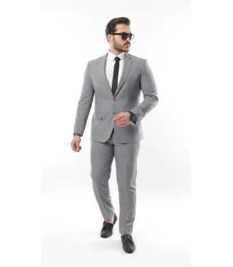 Costum de bărbat CLASIC TALIA 1  cu 2 nasturifără vesta CLASSIC Engross (48, 50, 52, 54, 56, 5 buc)
