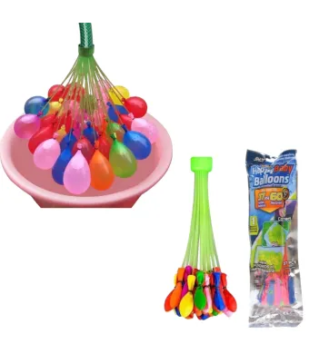Baloane Colorate 37/set, pentru Apa cu Sistem de Umplere Diferite Culori Engros