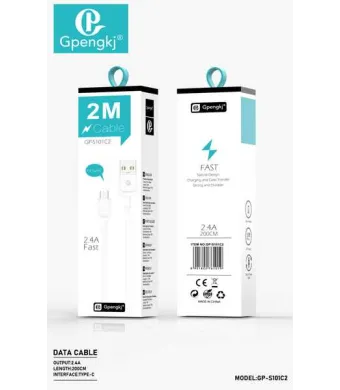 Cablu Engros de incarcare, USB - USB tip C, 2 m, RD-B328