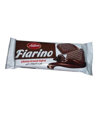 Napolitană en gross cu cremă de ciocolata neglazurata 50g (144buc/bax)