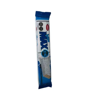 Napolitana en gross glazurata cu ciocolata alba si cocos 55 g (144 buc/bax)