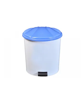 Cos gunoi pubela din plastic, 5L cu capac batant - dreptunghiular, diverse culori EN-GROSS