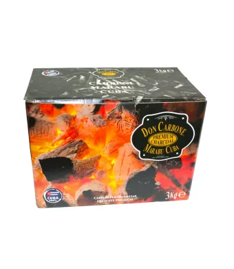 Carbuni Engros premium pentru gratar Marabu, Don Carbone, 3kg
