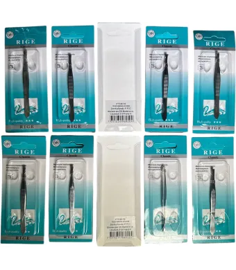 Penseta RIGE cu cod de bare, engros, 10 buc/set