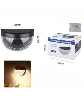 Lampa Solara 9x6x5cm pentru Perete Engros