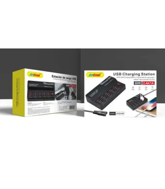 Statie de incarcare Engros USB, 60 W, Q-CD10P