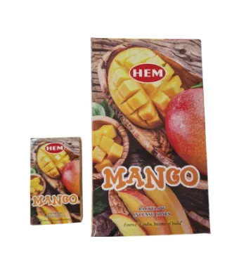 Conuri parfumate backflow Mango 12 buc/cutie