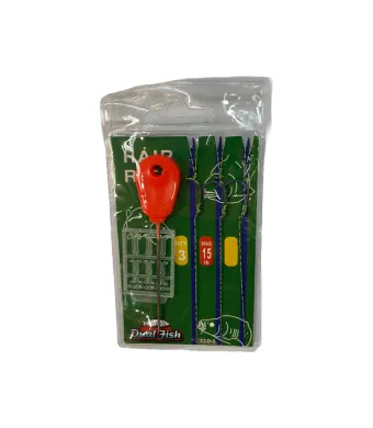 Carlige legate + croseta, pentru pescuit, Dual Fish Engros
