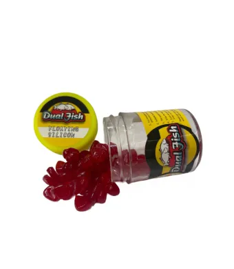 Porumb artificial (silicon) , culoare rosu, Dual Fish Engros