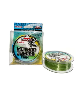 Fir monofilament method feeder, 150 M, grosime de 0,28 MM, rezistenta 17,9 KG, Dual Fish Engros