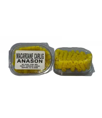 Macaroane Carlig, aroma de ANASON, 30 gr, Dual Fish Engros