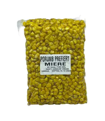 Porumb Prefiert vidat, aroma de MIERE, 1 kg, Dual Fish Engros