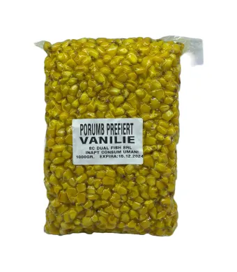 Porumb Prefiert vidat, aroma de VANILIE, 1 kg, Dual Fish Engros