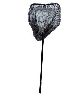 Minciog cu plasa cauciucata neagra, deschidere 60cm, Dual Fish Engros