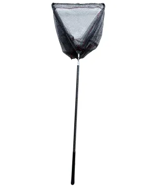 Minciog negru din carbon, plasa cauciucată, deschidere 60cm,Dual Fish Engros