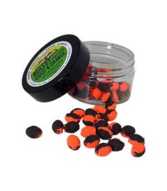 BULLET ( WAFTERS), aroma de CIOCO&ORANGE, dimensiune de 10 mm, 25 gr, Dual Fish Engros