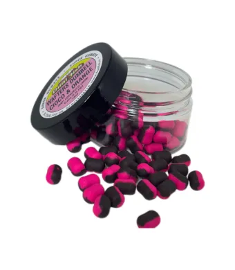 Dumbell Wafters, aroma de CIOCO&ORANGE, dimensiune de 8 mm, 25 gr, Dual Fish Engros