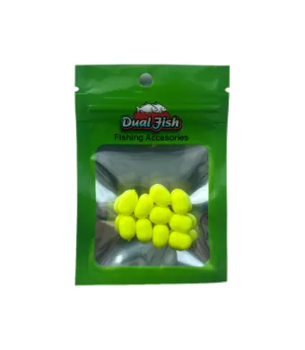 Dual-Sponge, 10mm, galben fluo, Dual Fish Engros