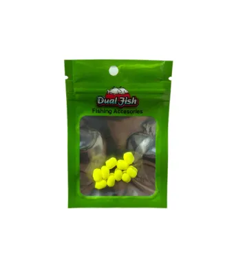 Dual-Sponge, 6mm, galben fluo, Dual Fish Engros