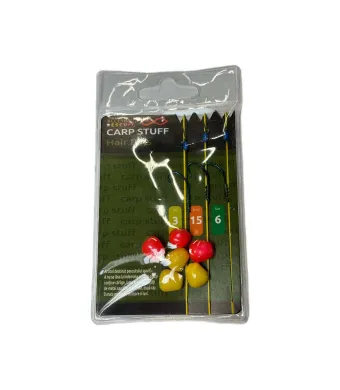 Carlige legate carp stuff, dimesiunea 6, Dual Fish Engros