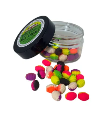 BULLET ( WAFTERS), aroma de MIX AROME, dimensiune de 10 mm, 25 gr, Dual Fish Engros