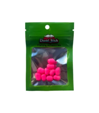 Dual-Sponge, 10mm, roz fluo, Dual Fish Engros