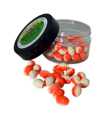 BULLET ( WAFTERS), aroma de VANILIE, dimensiune de 10 mm, 25 gr, Dual Fish Engros