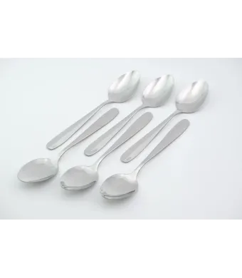 Set 6 Linguri din Inox Inoxidabil, Engros, 19cm
