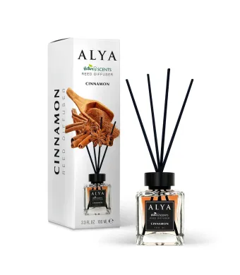 Alya, Scortisoara, Odorizant de camera cu betisoare Engros, 100ml (100 ml)
