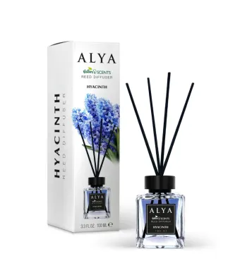 Alya, Zambile, Odorizant de camera cu betisoare Engros, 100ml (100 ml)