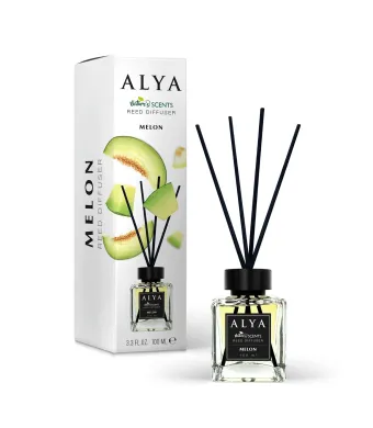 Alya, Pepene Galben, Odorizant de camera cu betisoare Engros, 100ml (100 ml)