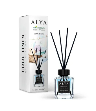 Alya, Aroma Racoroasa, Odorizant de camera cu betisoare Engros, 100ml (100 ml)