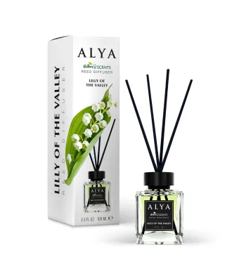 Alya, Lacramioara, Odorizant de camera cu betisoare Engros, 100ml (100 ml)