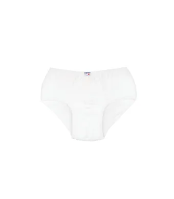 Slip Barbati 702 - Alb, S Engros (S, Alb)