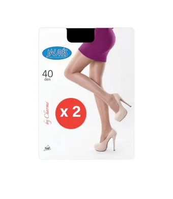 Dresuri lycra Jaures 40, set 2 Buc - Tabaco, 1/2 Engros (1/2, Tabaco)