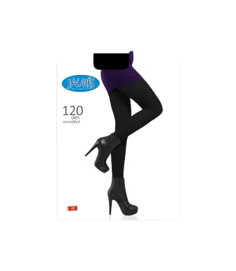 Dres gros, mat din microfibra Jaures 120 den - Negru, 1/2 Engros (1/2, NEGRU)