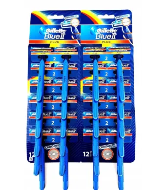 Gillette Bic 2 + ALOE, engros, 12buc/folie