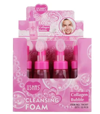 Spumă de Curățare USHAS Collagen Bubble, 240g – Purificare & Hidratare pentru Ten Luminos Engros