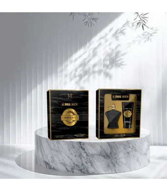 Caseta cadou parfum + after shave pentru barbati Engros
