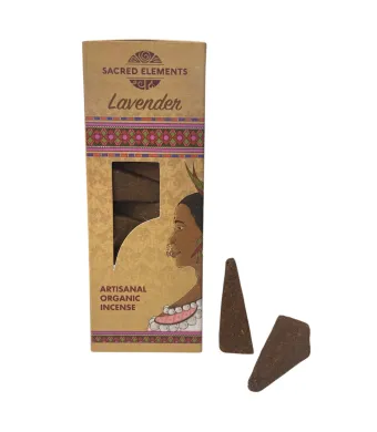 Conuri parfumate artizanale organice, LAVANDA