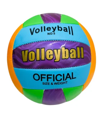 Minge de Volei Premium No.5, 260 GRAME – Design Elegant cu Reflexii Holografice – Alex Store Engros