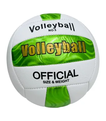 Minge de Volei Premium No.5, 260 GRAME – Design Elegant cu Reflexii Holografice – Alex Store Engros