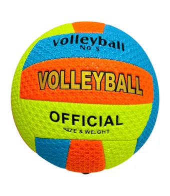 Minge de Volei No.5 – Culori Neon Vibrante, 260 GRAME Aderenta si Rezistenta – Alex Store Engros