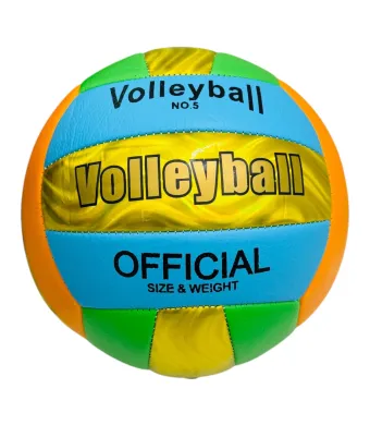 Minge de Volei Premium No.5, 260 GRAME – Design Elegant cu Reflexii Holografice – Alex Store Engros