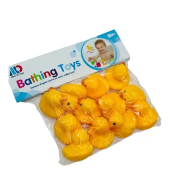 Set 12 Rățuște Chităitoare pentru Bebeluși – Drăgălașe, Amuzante și Plutitoare Engros
