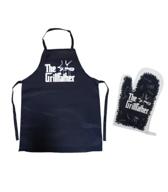 Set sort si manusa pentru gratar ,, The Grillfather" Engros