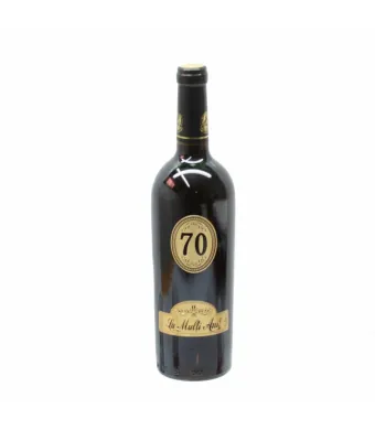 Vin personalizat 0,75L SGR- La multi ani, 70 Engros