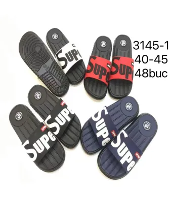 Papuci de Vară pentru Bărbați, Model SUPE – Culori Combinate (Mărimi 40-45), En-gros