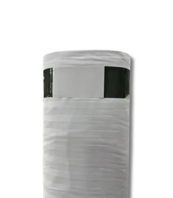 Rola Bumbac 100 %  Damasc Engros 240 cm , 30 ml alb dunga 2 cm (Latime=240 cm)