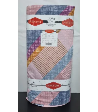 Material bumbac creponat satinat 240 cm engross pentru lenjerii de pat  30 ml